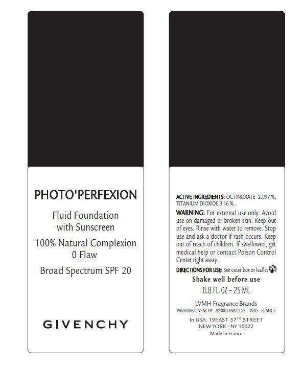 Givenchy Photo Perfexion Fluid Foundation Broad Spectrum SPF 20 Perfect Beige