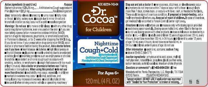 Dr. Cocoa Nighttime Cough and Cold