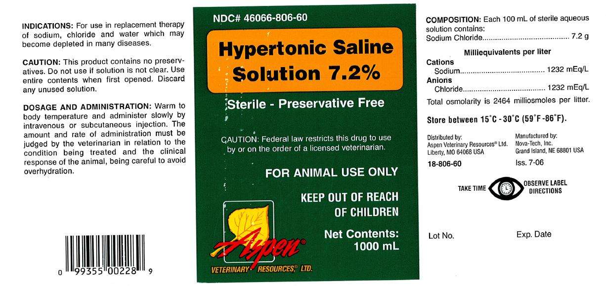 Hypertonic Saline Solution 7.2%