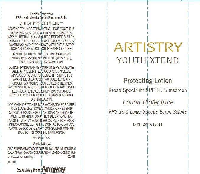 ARTISTRY YOUTH XTEND Protecting Broad Spectrum SPF 15