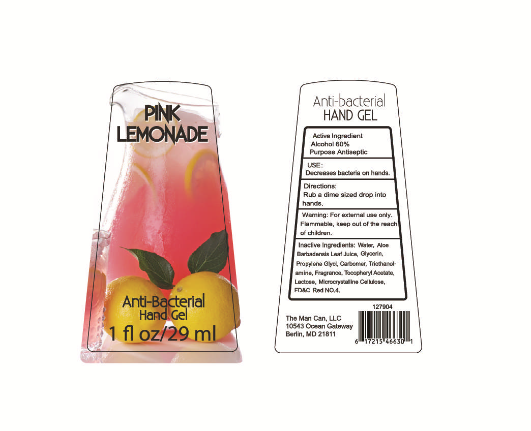 Anti-Bacterial Hand Gel Pink Lemonade