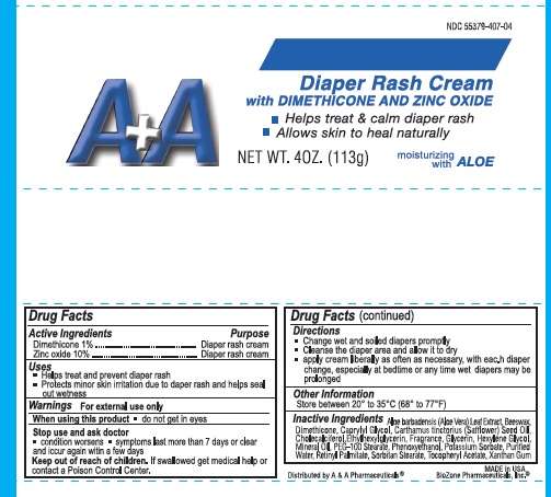 A AND A Diaper Rash cream