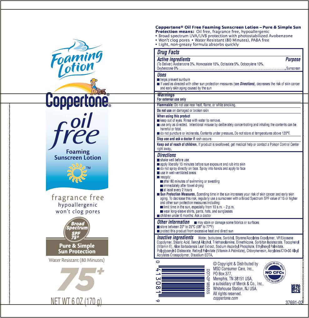 Coppertone oil free