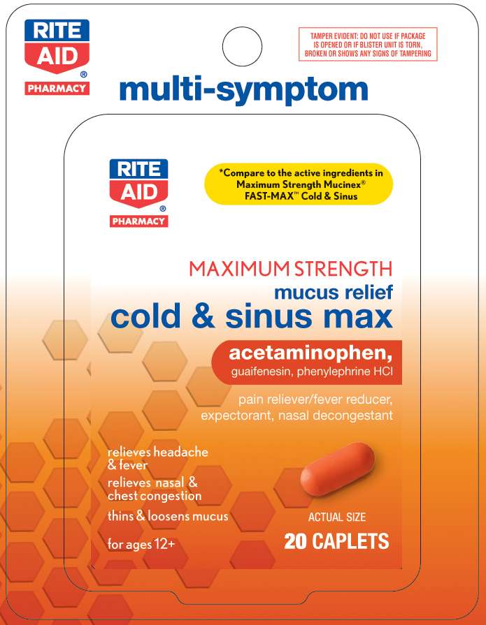 Maximum Strength Mucus Relief Cold and SInus Max