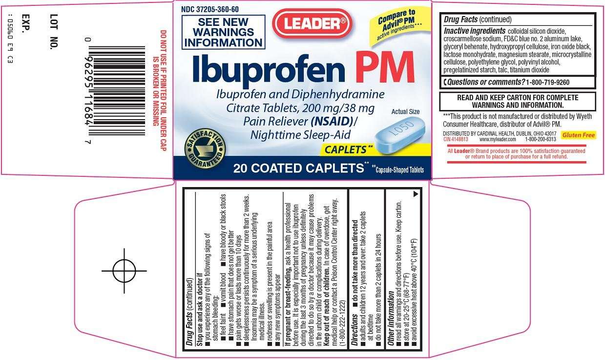 Leader ibuprofen pm