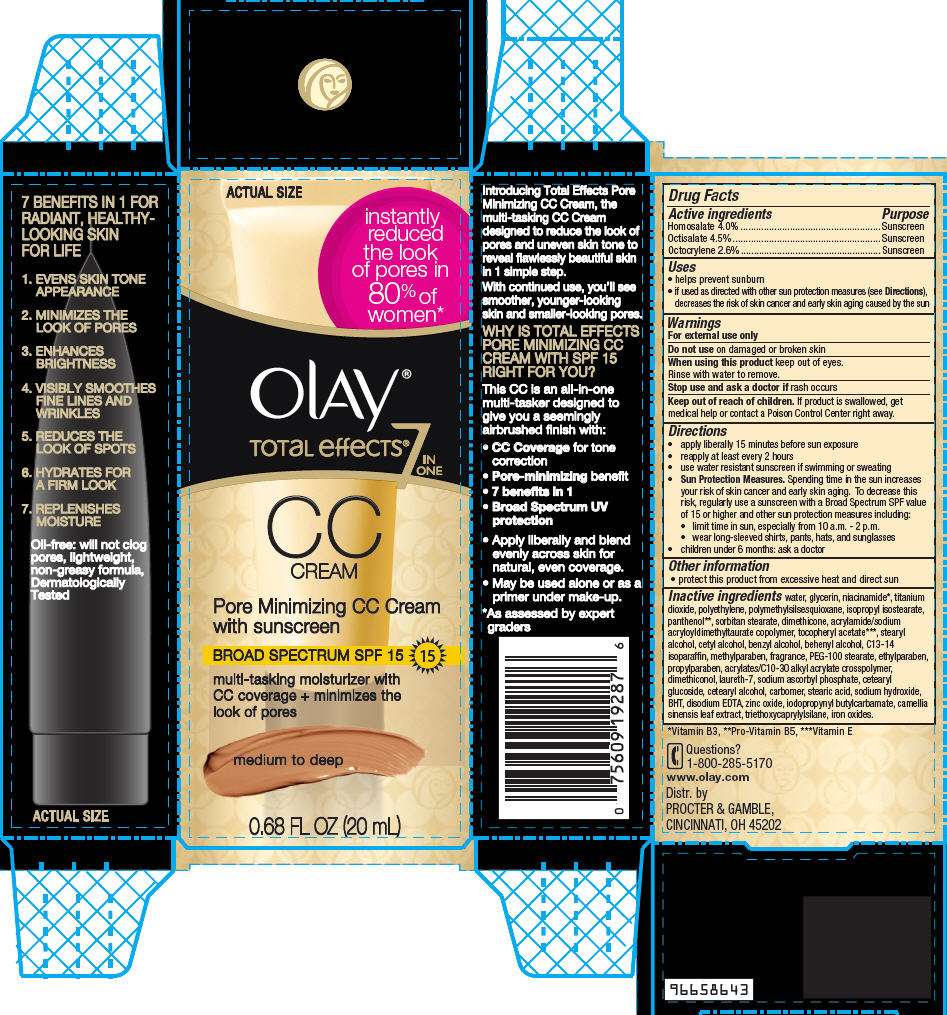 Olay Total Effects Pore Minimizing CC