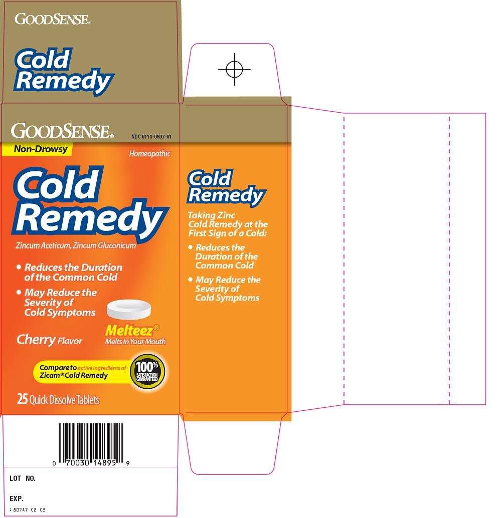 good sense cold remedy