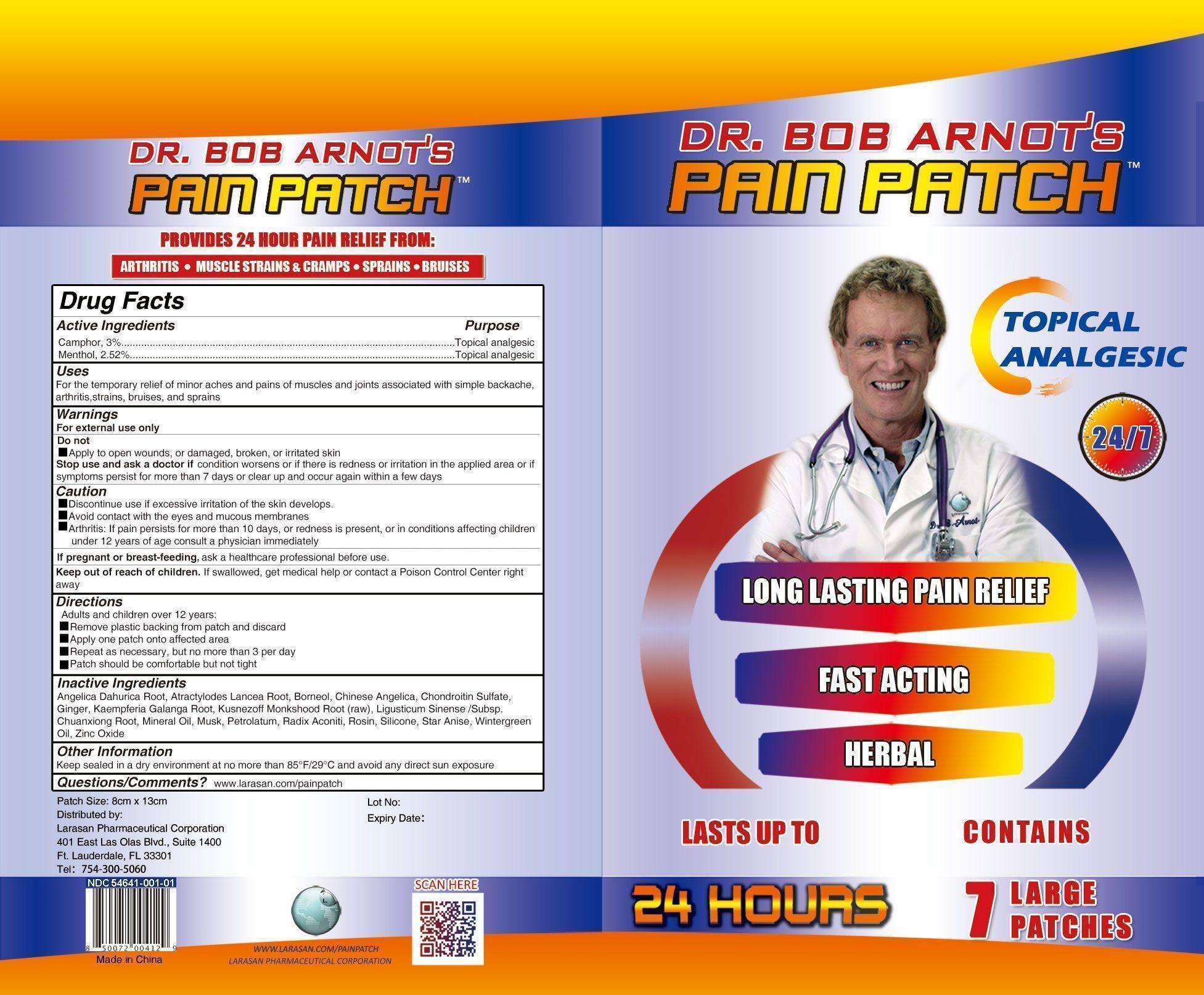 Dr Bob Arnots Pain