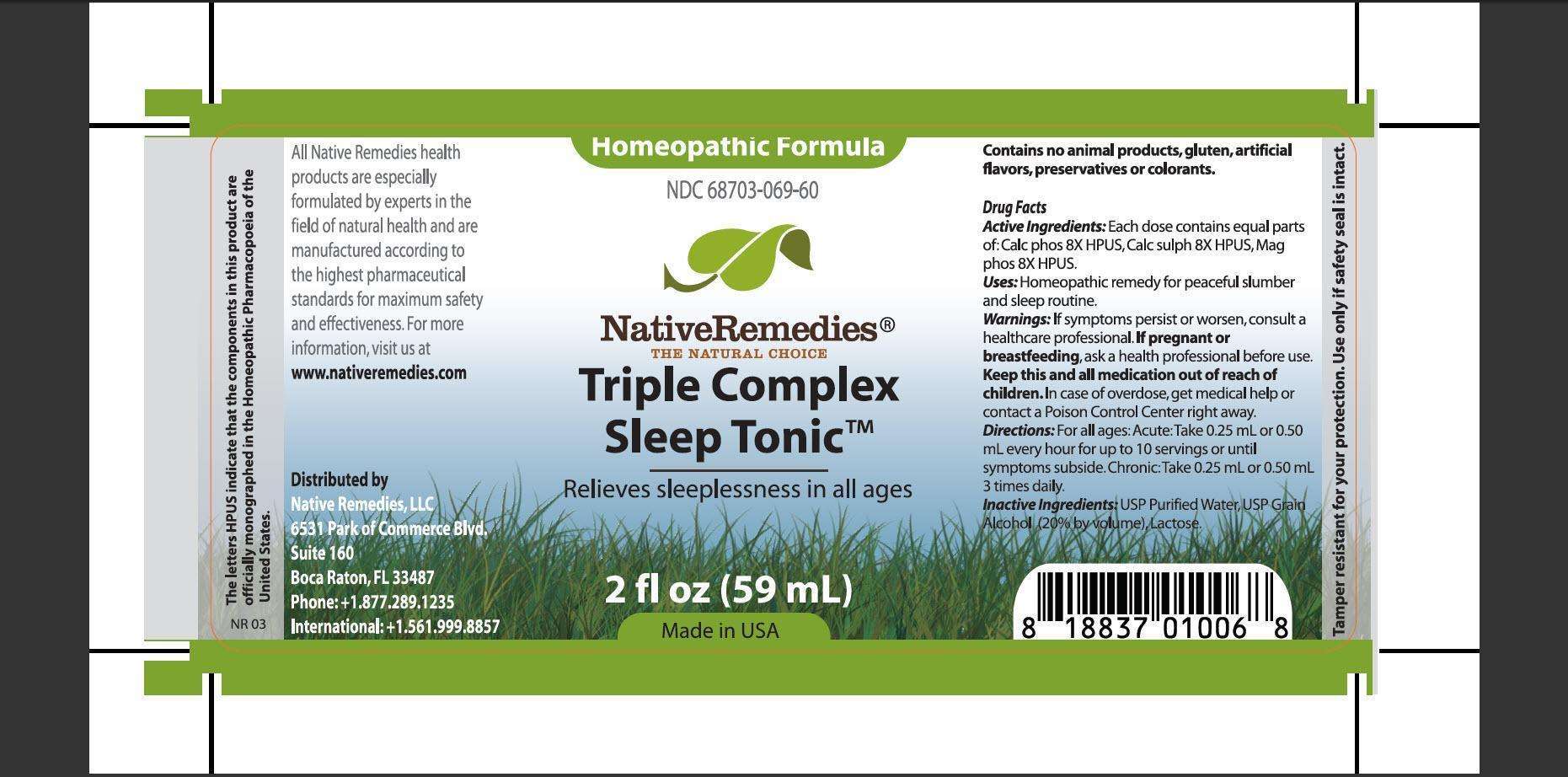 Triple Complex Sleep Tonic