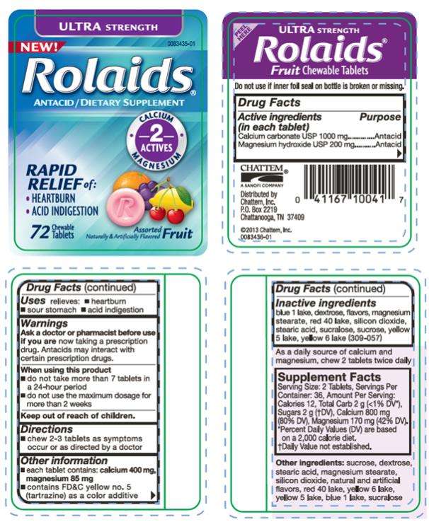 Rolaids Ultra Strength Fruit