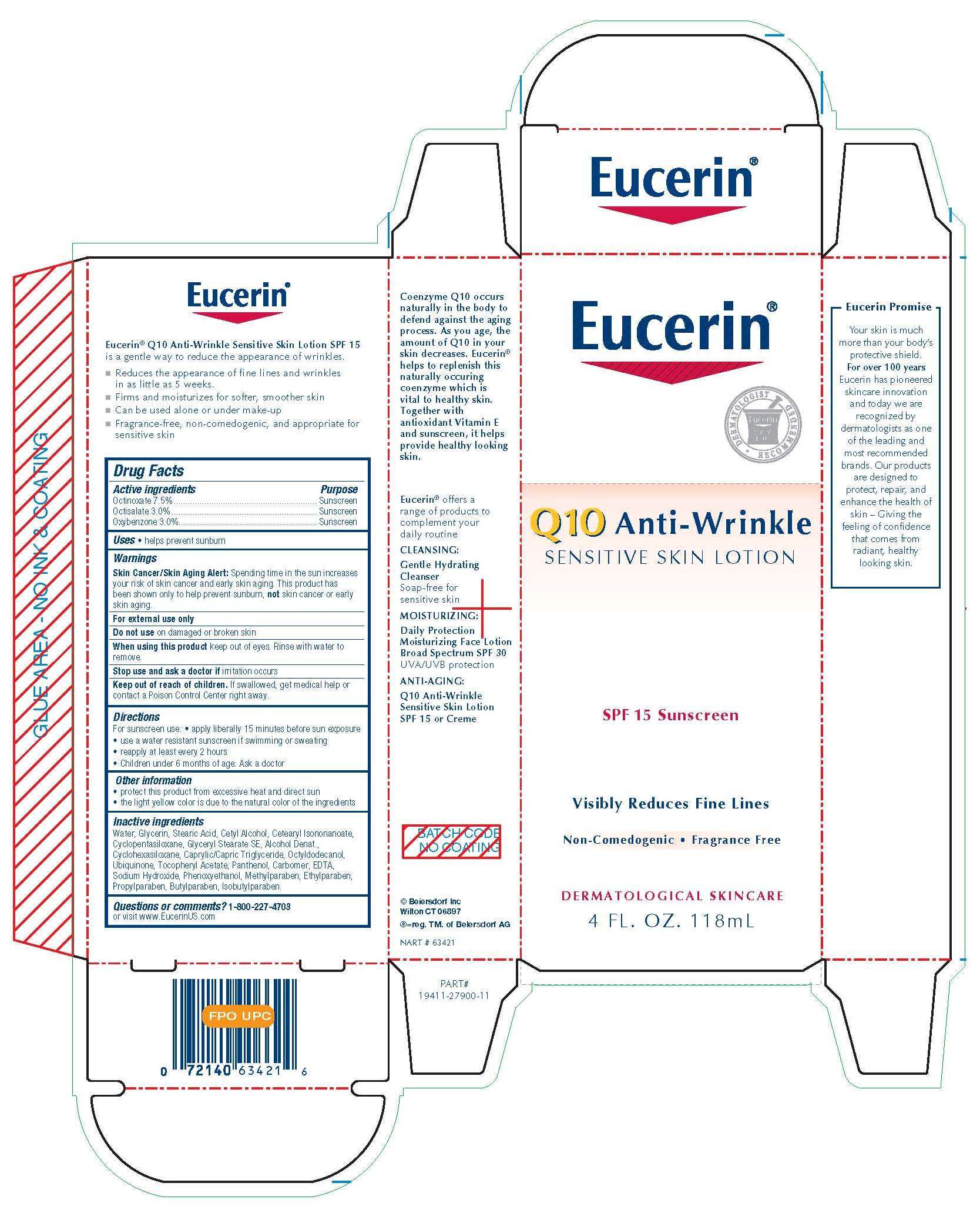 Eucerin Q10 Anti-Wrinkle Sensitive Skin