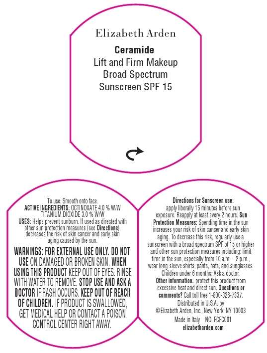 Ceramide Lift And Firm Makeup Broad Spectrum Sunscreen SPF 15 Cognac