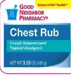 Chest Rub