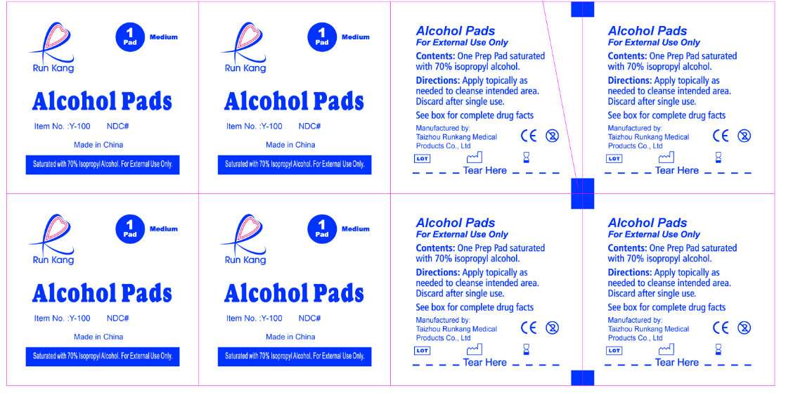 Run Kang Alcohol Pads - MEDIUM