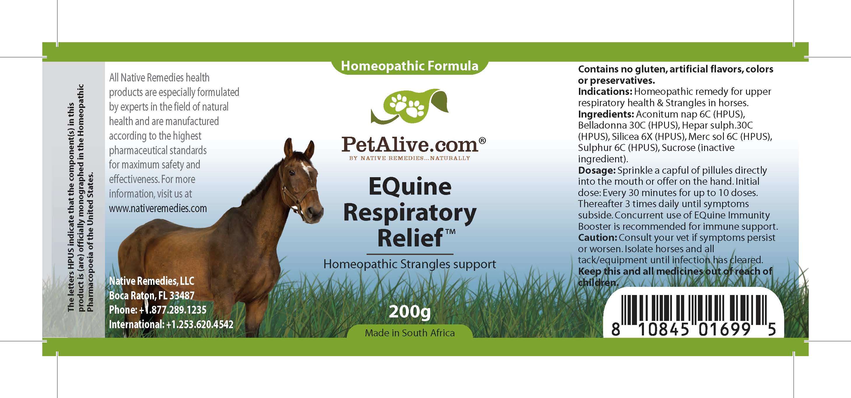 Equine Respiratory Relief