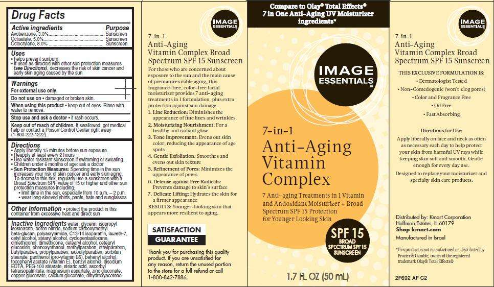 Anti-Aging Vitamin Complex 7-in-1 Broad Spectrum SPF15 Sunscreen