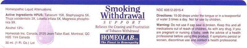 SMOKING WITHDRAWAL SUPPORT