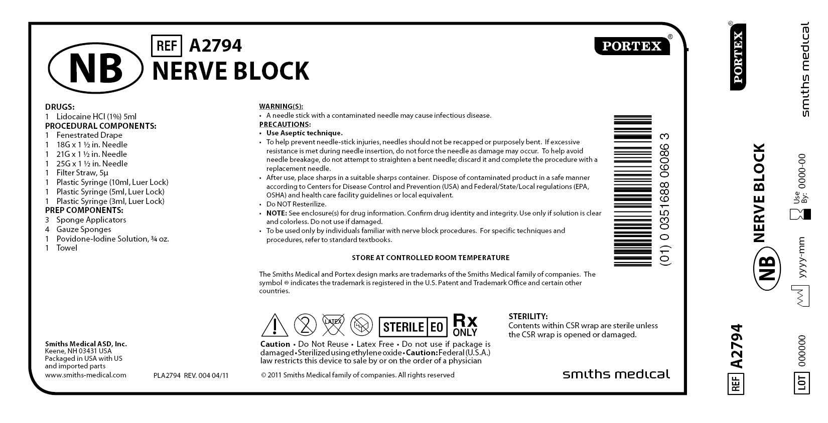 A2794 NERVE BLOCK