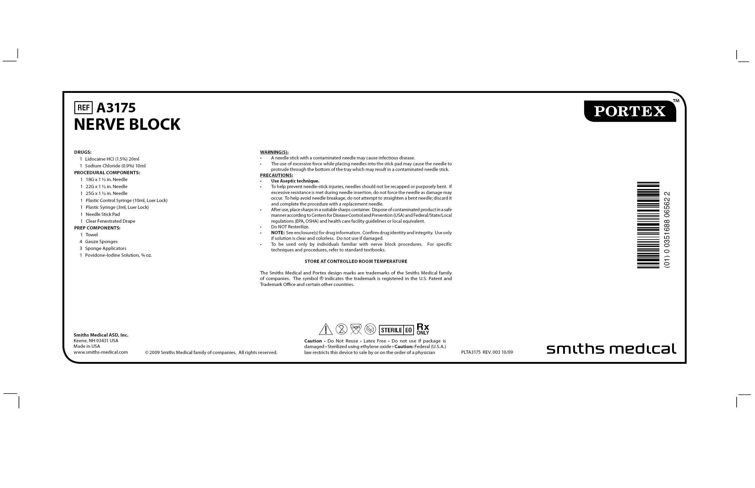 A3175 NERVE BLOCK