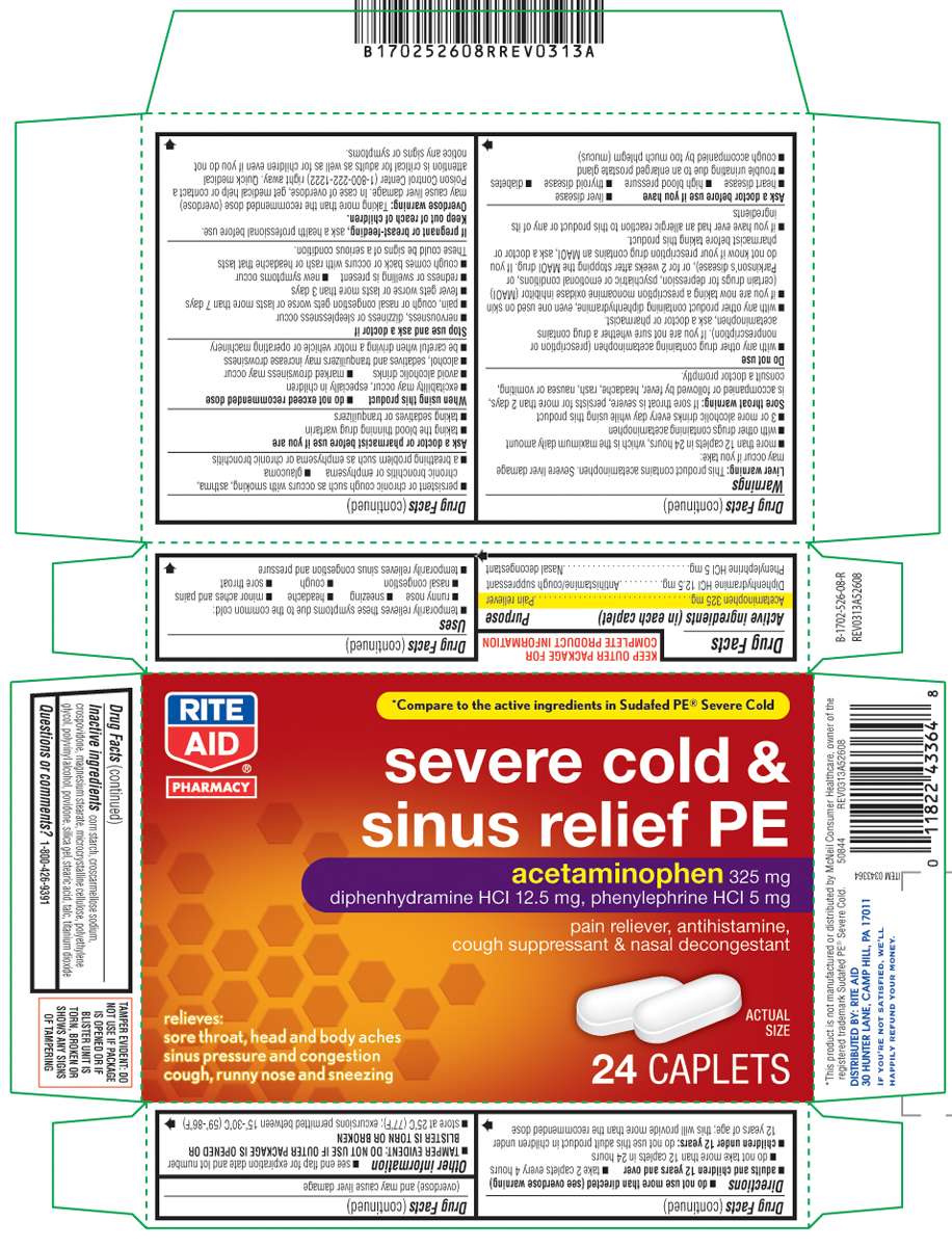 severe cold and sinus relief PE