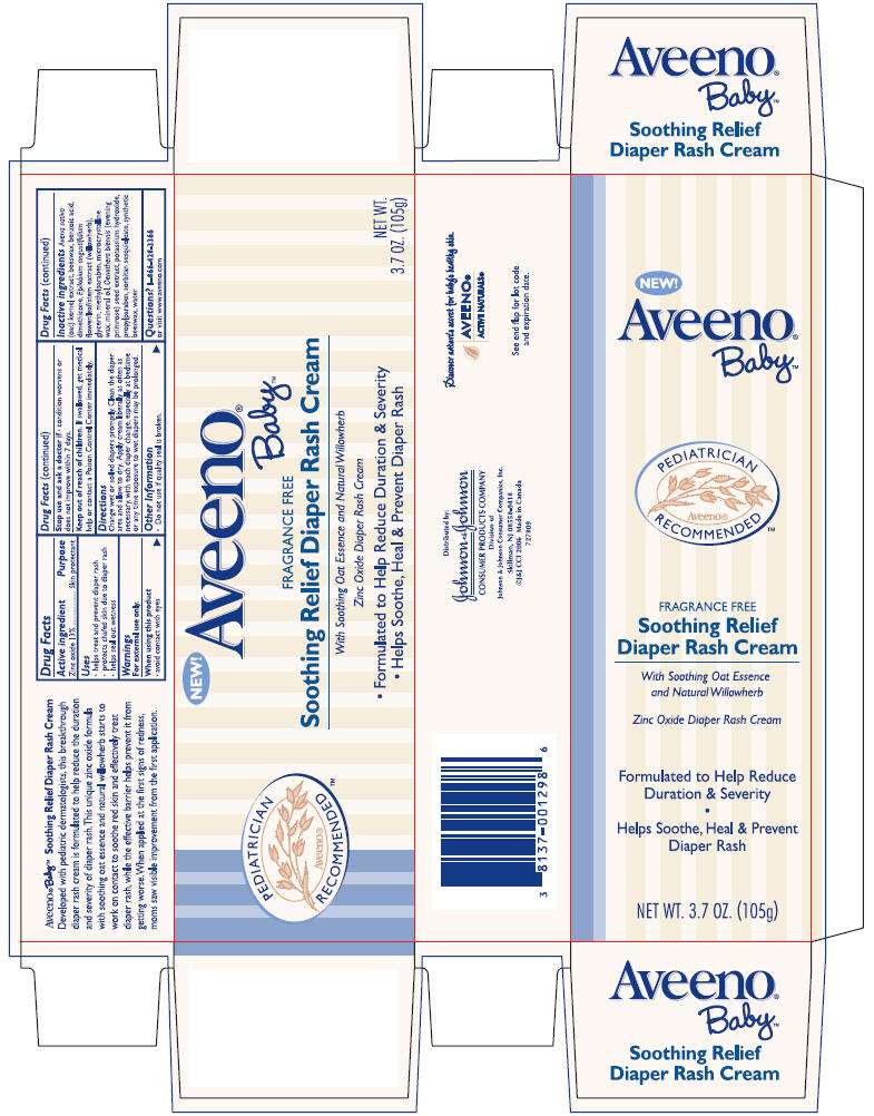 Aveeno Baby Soothing Relief Diaper Rash