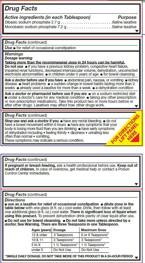 Curad Oral Saline Laxative