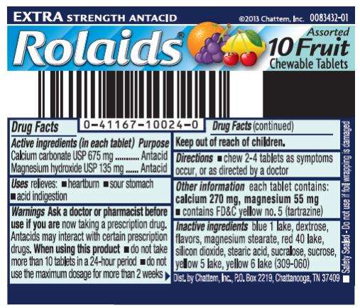 Rolaids Extra Strength Fruit
