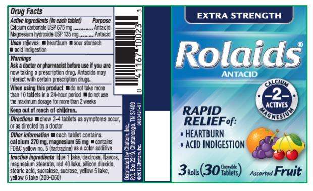 Rolaids Extra Strength Fruit