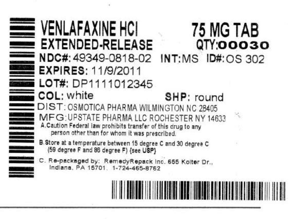 Venlafaxine Hydrochloride