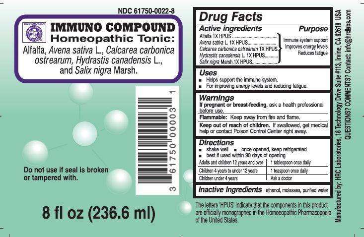 Immuno Compound Homeopathic Tonic