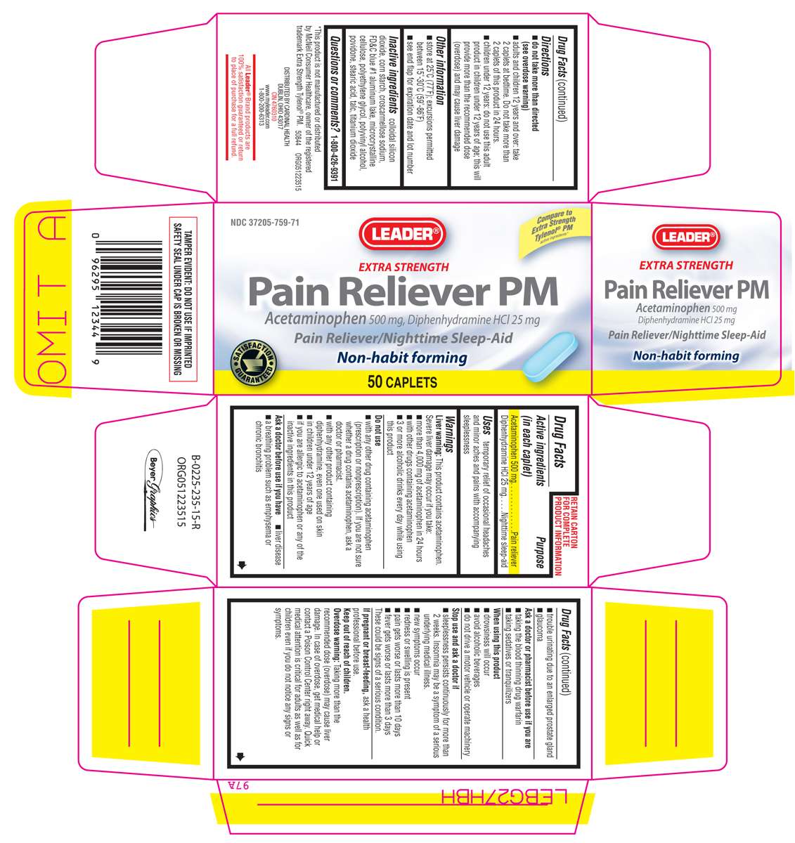 Extra Strength Pain Reliever PM