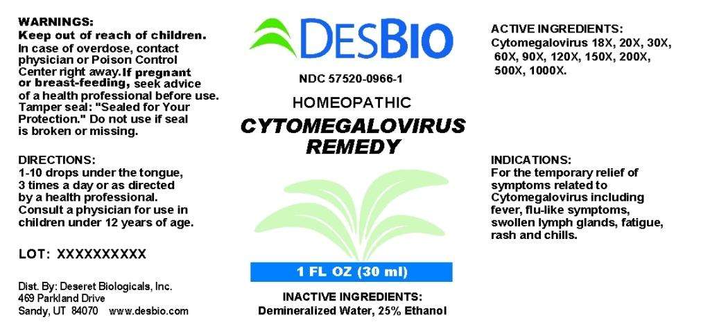 Cytomegalovirus Remedy