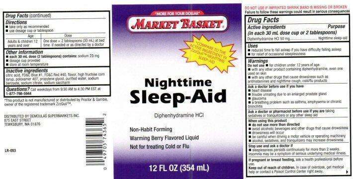 Nighttime Sleep-Aid