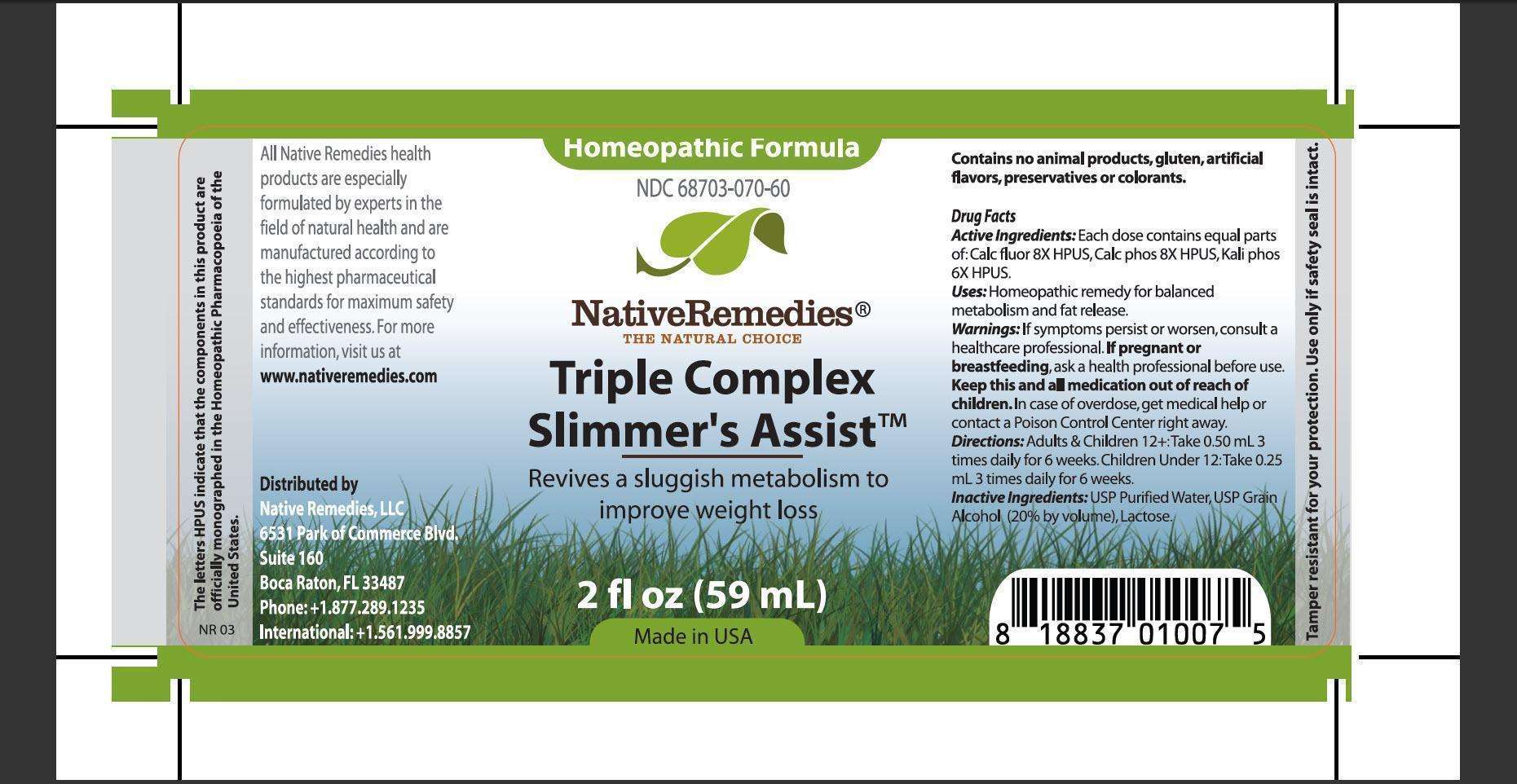 TripleComplex Slimmers Assist