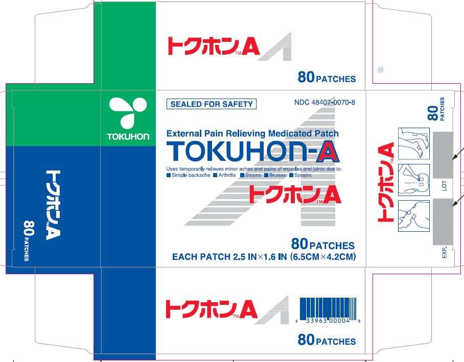 TOKUHON-A External Pain Relieving Medicated