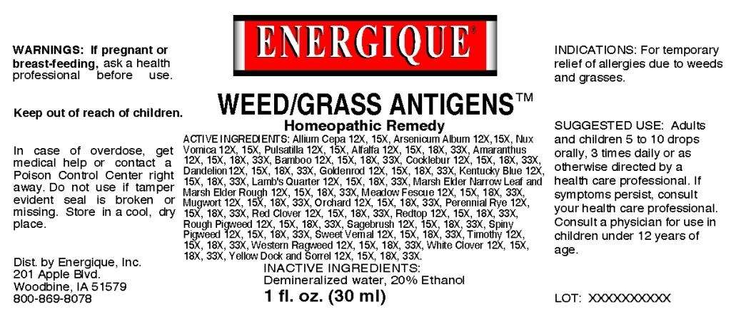 Weed Grass Antigens