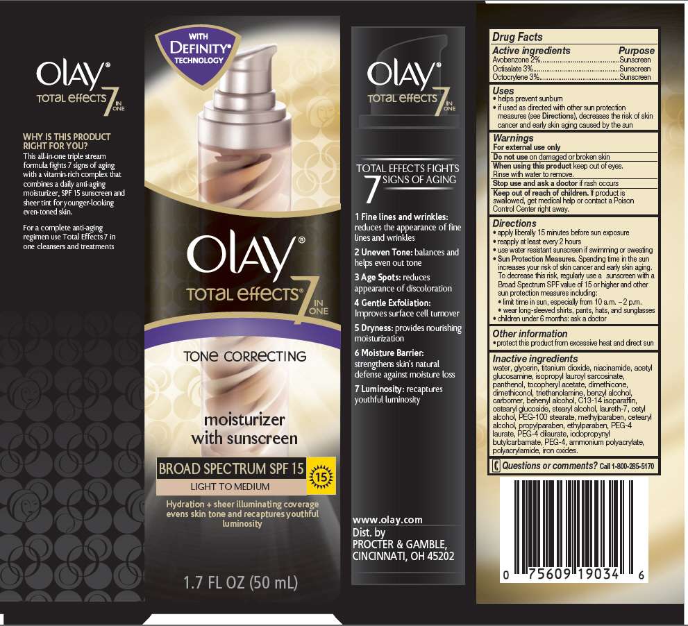 Olay Total Effects Tone Correcting