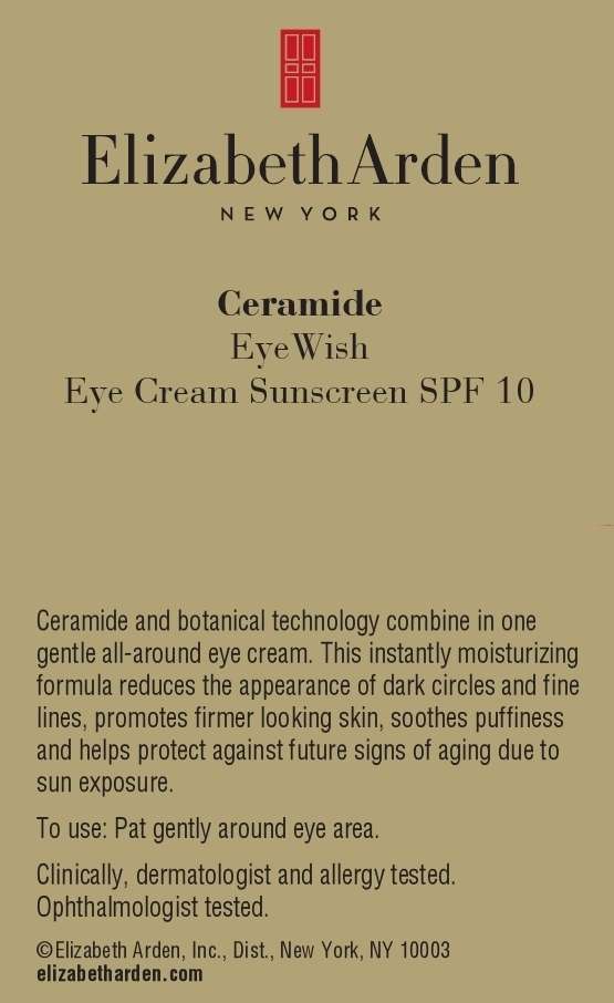 Ceramide EyeWish Eye Sunscreen SPF 10