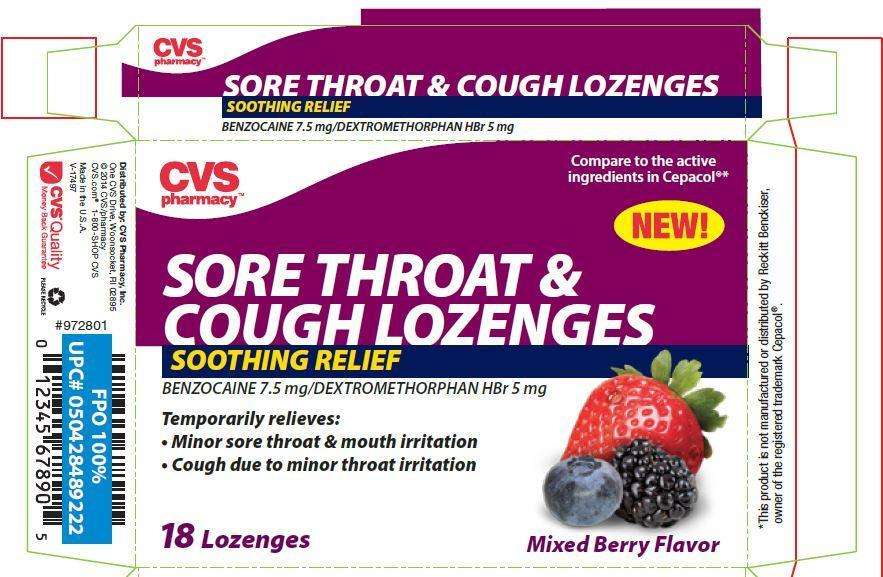 CVS Sore Throat Mixed Berry Flavor