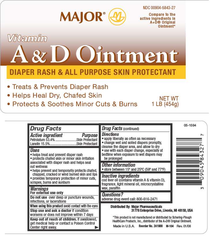 Major Vitamin A and D