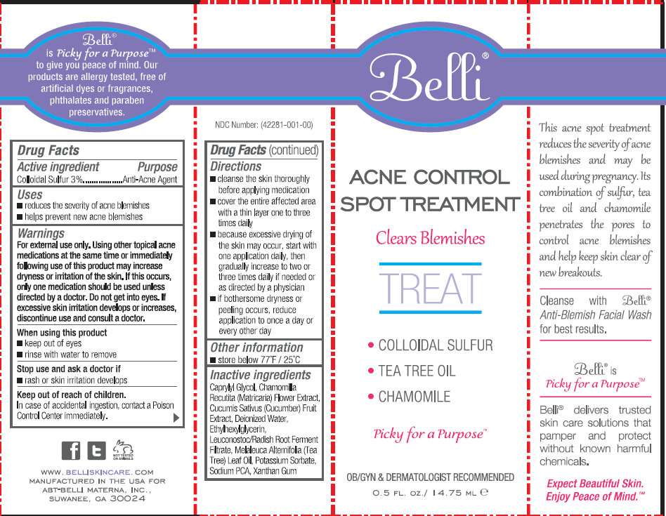 Belli Acne Control Spot Treatment