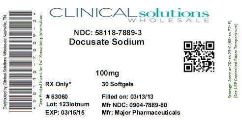 MAJOR DOK Docusate Sodium