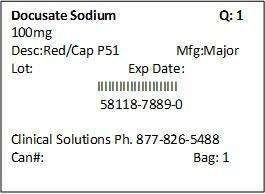 MAJOR DOK Docusate Sodium