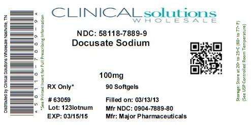 MAJOR DOK Docusate Sodium