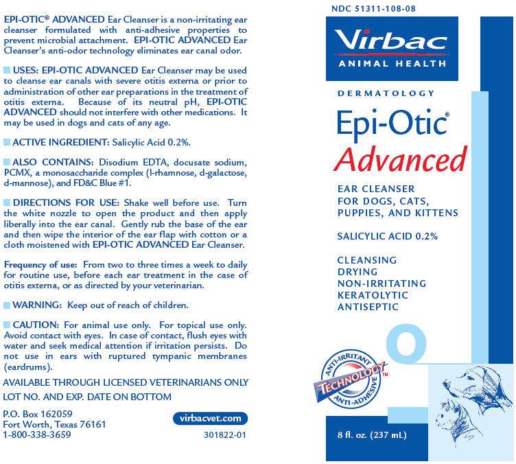EPI-OTIC ADVANCED EAR CLEANSER FOR DOGS, CATS, PUPPIES, AND KITTENS