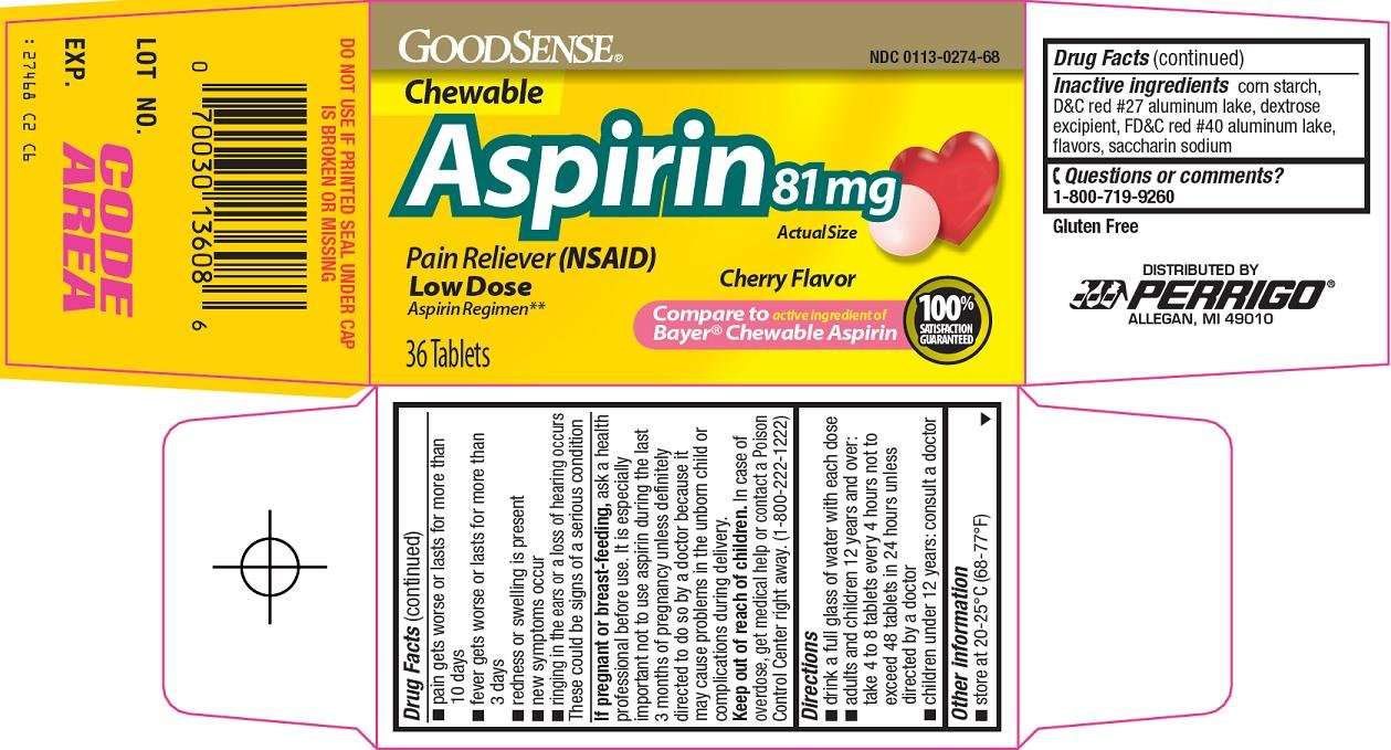 Good Sense aspirin