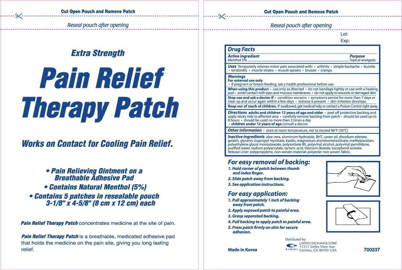 Extra Strength Pain Relief Therapy