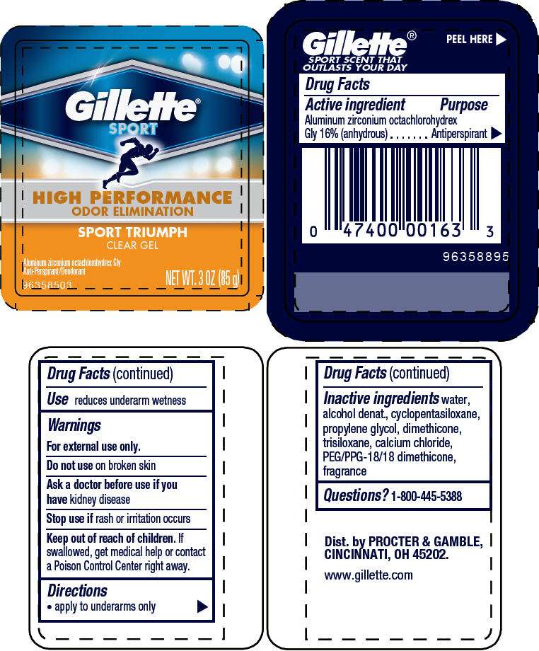 Gillette Sport Clear
