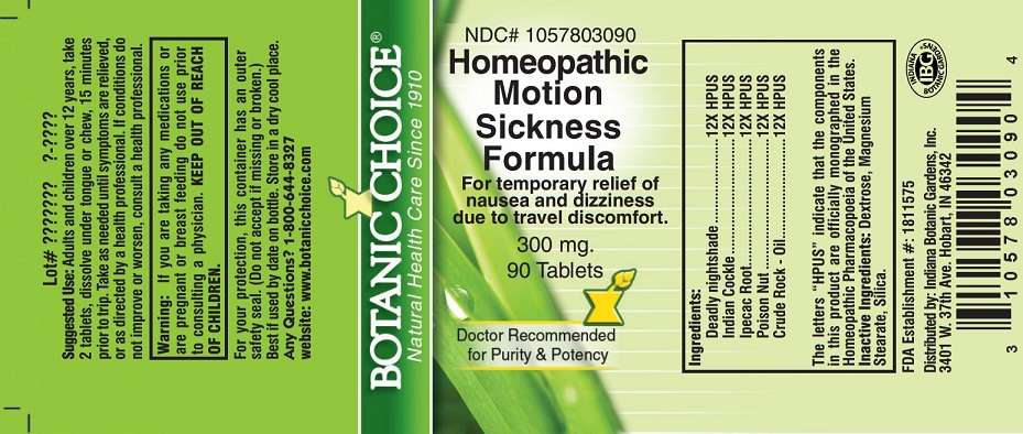 Homeopathic Motion Sickness
