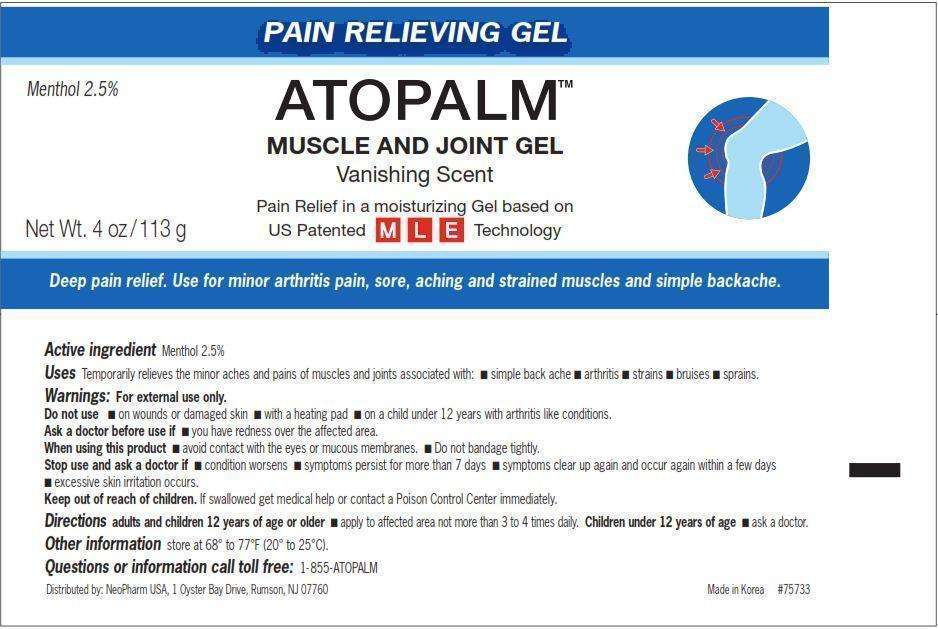 ATOPALM MUSCLE AND JOINT